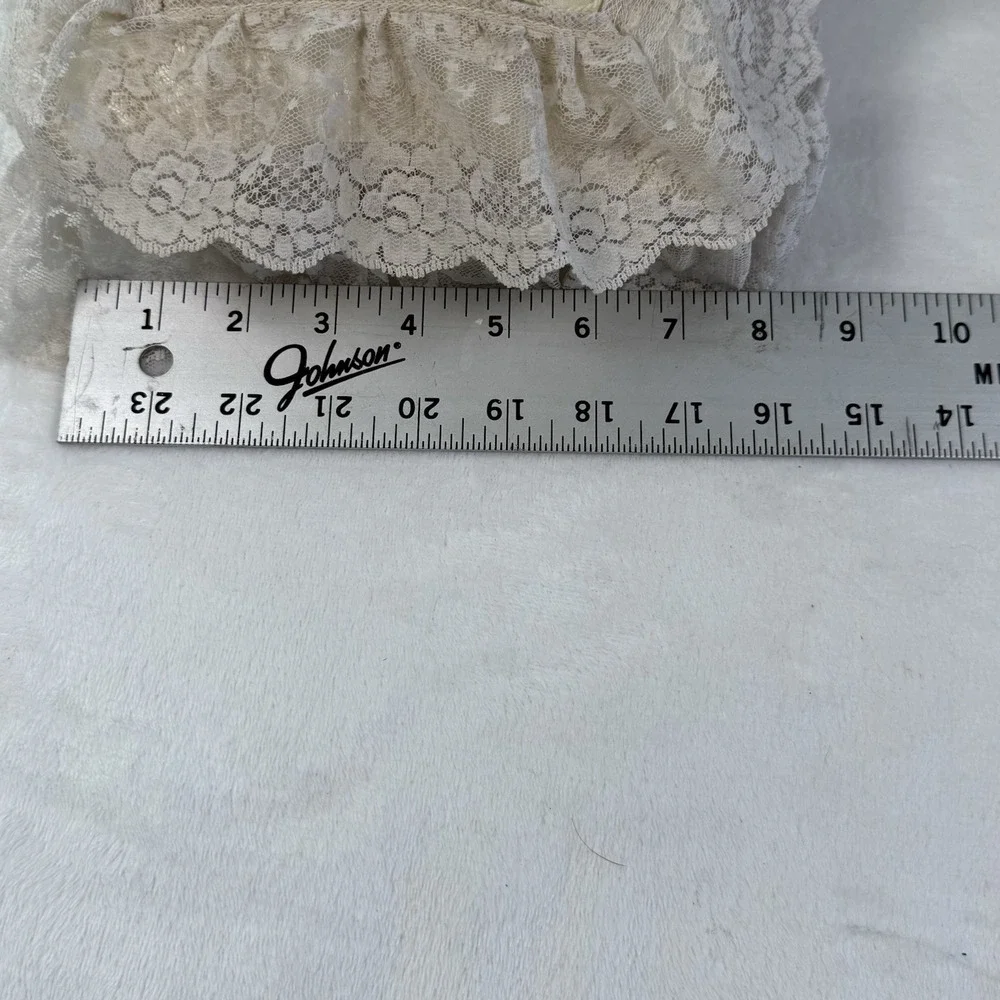 Vintage Boudoir Pillow Pair Ribbonwork Roses Lace Crochet Victorian Style